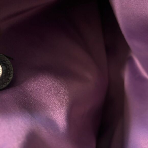 Coach Signature Canvas Black Gray Shoulder Tote Handbag M1220-22344 - Picture 6 of 10